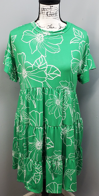 green emerald velvet dress Harper Gown Green Sunflower Jacquard