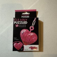 NEW In box Clearly 3-D micro puzzle keychain ...