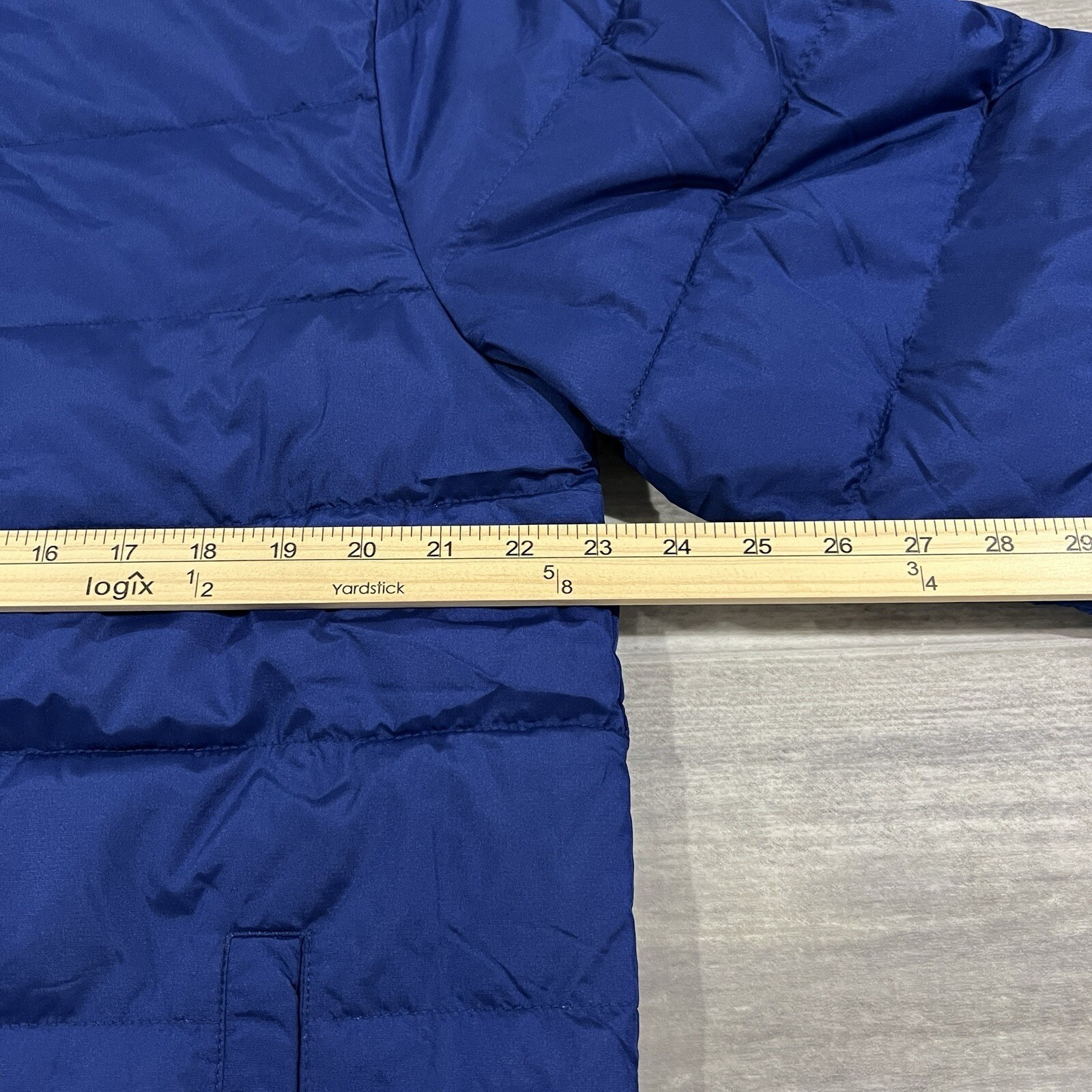 NWT GAP ColdControl Puffer Jacket Quilted Lightweight Bellwether Blue Large image 7