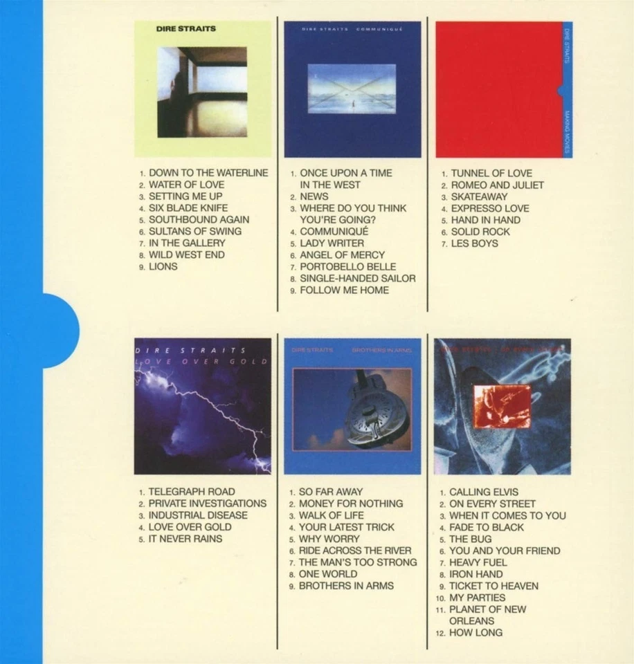 DIRE STRAITS – The Studio Albums 1978 - 1991 - CD-Box neu - Bild 2 von 4