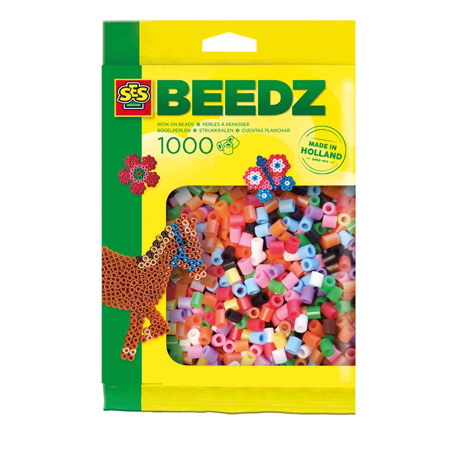 SES Creative Bügelperlen 1000 Basic Mix