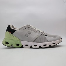 On Running‎ Cloudflyer 4 Mens 13 Grey Lime Green Road Running Shoes 55.97901 On Cloudswift 4 Alloy Lime Running Shoes 3MF10133348 Men main image 2