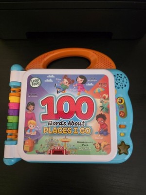 Leap Frog 100 Words About Places I Go Bilingual Interactive English Spanish Toy