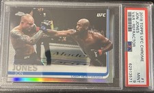 2019 Topps Chrome UFC Jon Jones #1 VAR-REFRACTOR PSA 9 MINT Low Pop