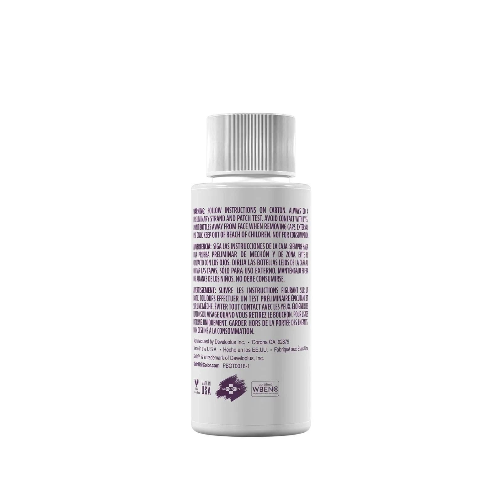 SATIN Color Reverse Hair Color Remover, Kit 2 Oz