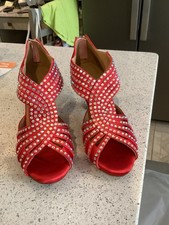 ballroom dance shoes women Red