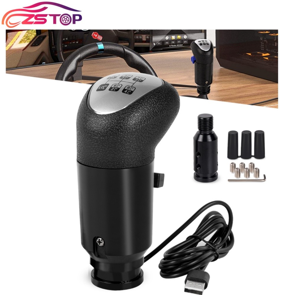 USB American Truck Simulator Shifter, Gearshift Knob for ATS & ETS2 Games