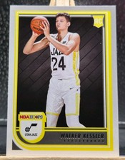 WALKER KESSLER RC 2022-23 Panini NBA Hoops #252 ROOKIE CARD Utah Jazz 