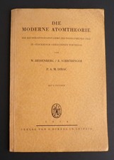 Rare 3 1933 Nobel Prize Lectures Erwin Schrod...