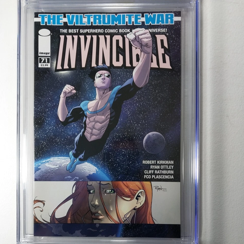 INVINCIBLE #71 CGC 9.8 Viltrumite War Part One, Top Pop, Low Census Image 2010 - Image 4 of 4