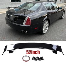 Gloss Black 52in Rear Spoiler Wing Truck Gt Style Abs For Maserati Quattroporte