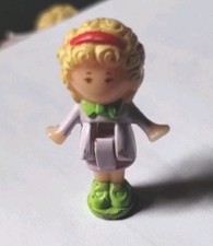 1990 Polly Pocket Vintage Doll Pencil Case - Polly Bluebird Toys Doll Only  Good