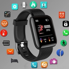 Smart Watch for Men Women Fitness Tracker Heart Rate Monitor for Android iPhone