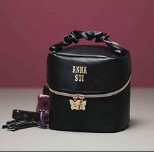 ANNA SUI Pouch Bag NEW from JAPAN BLACK