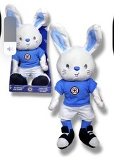 Peluche conejo Cruz Azul Mi Alegria con sonido color blanco Cruz Azul Plush