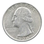 1934 Washington Quarter Estate Coin Collection *627