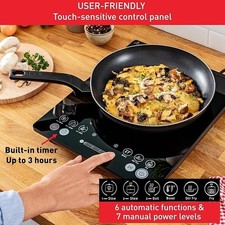 Image of TEFAL Table Top Portable Ceramic Induction Hob IH201840 - 2100W - NEW BOXED