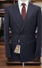 abito uomo doppiopetto Blu