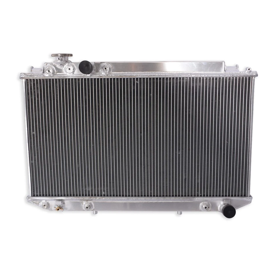 2ROWS Radiator For 1989-1992 Toyota Cressida 3.0L l6 AT All Aluminum - Image 2 of 4