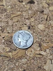 1937 Mercury 90% Silver Dime 10 Cents