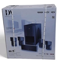 1500W 5.1 Surround Sound Home Theater System Danon Acoustics SC-10 NEW