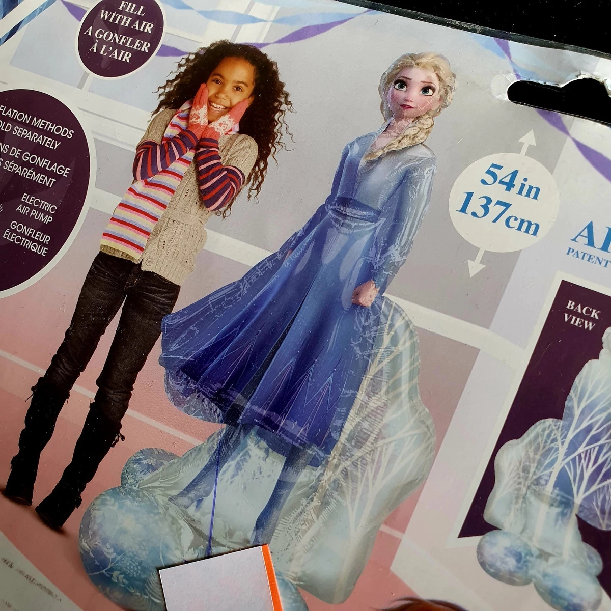 Palloncino Gigante Mylar Olaf Di Frozen, 104 Cm, Amscan, Decorazione Per Feste Di Compleanno A Tema Frozen, Gonfiabile Ad Elio