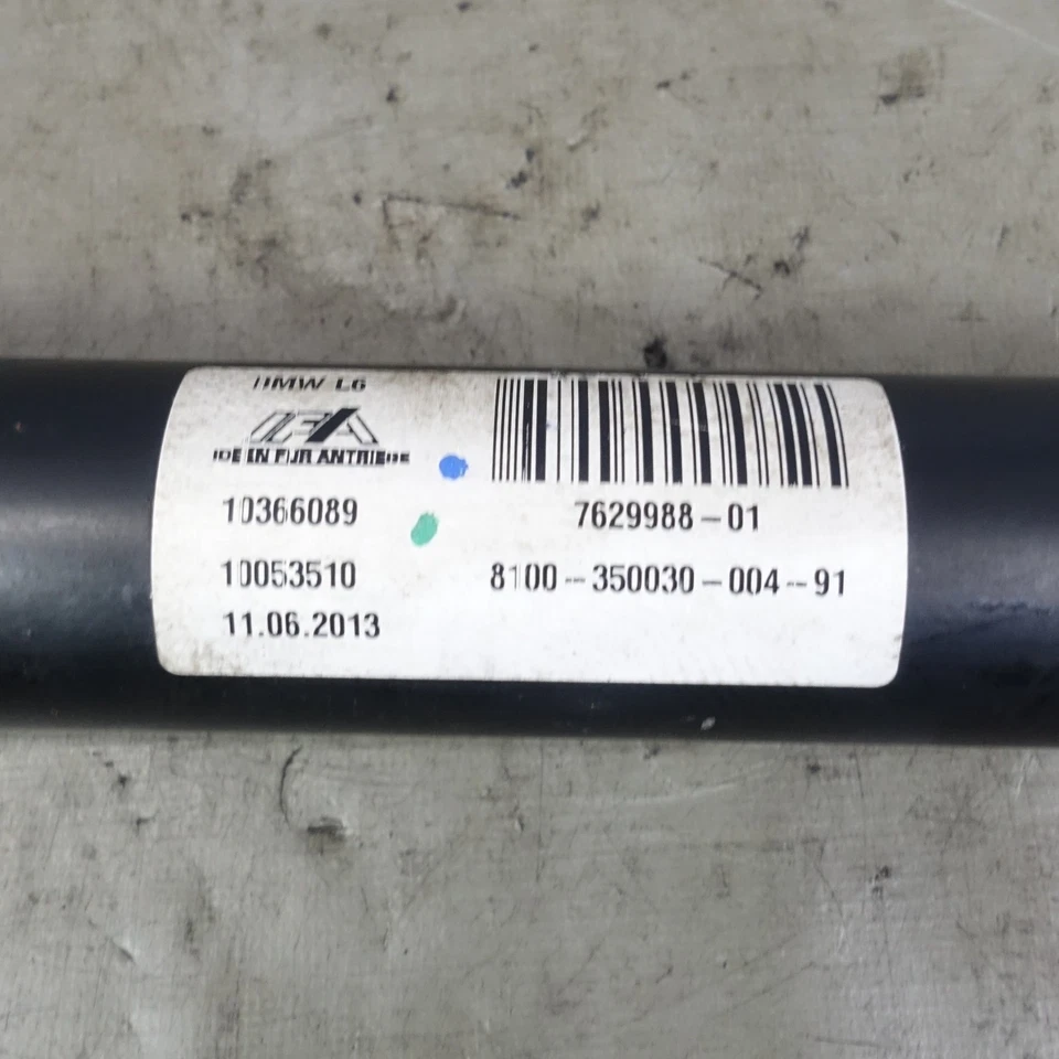 BMW Serie 5 Serie 6 2010-2018 xDrive hélice delantera eje de transmisión F10 F01 OEM Foto 4 de 4