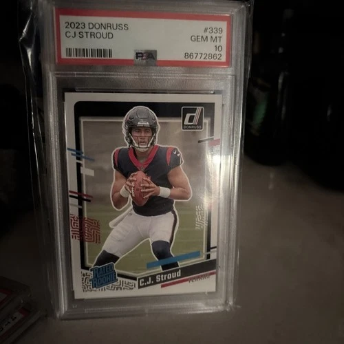 2023 Panini Donruss - Rated Rookie C.J. Stroud #339 Houston Texans (RC) PSA 10