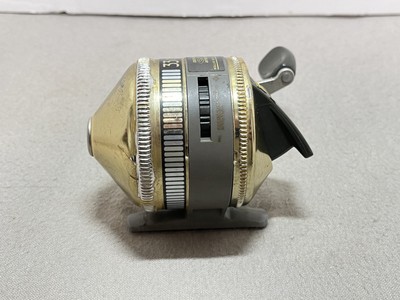 Moulinet De Pêche Zebco 33 Classic Gold - Vintage USA - Roulements Fluides