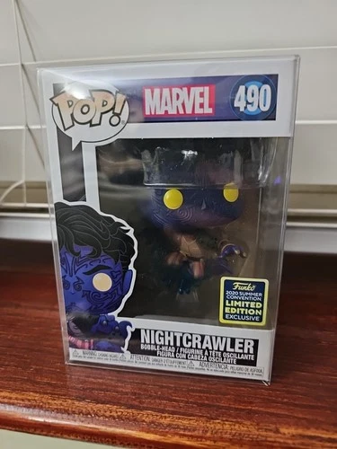 Funko POP! Marvel Nightcrawler X-MEN #490 SDCC 2020 with protector