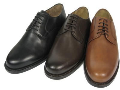 J.Briggs plain Derby Herren Leder Schuh Rahmengenäht Goodyear Welted Ledersohle