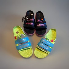 Under Armour Alpha SL Slide Sandals 3027458 3025051 Carnival ignite 55