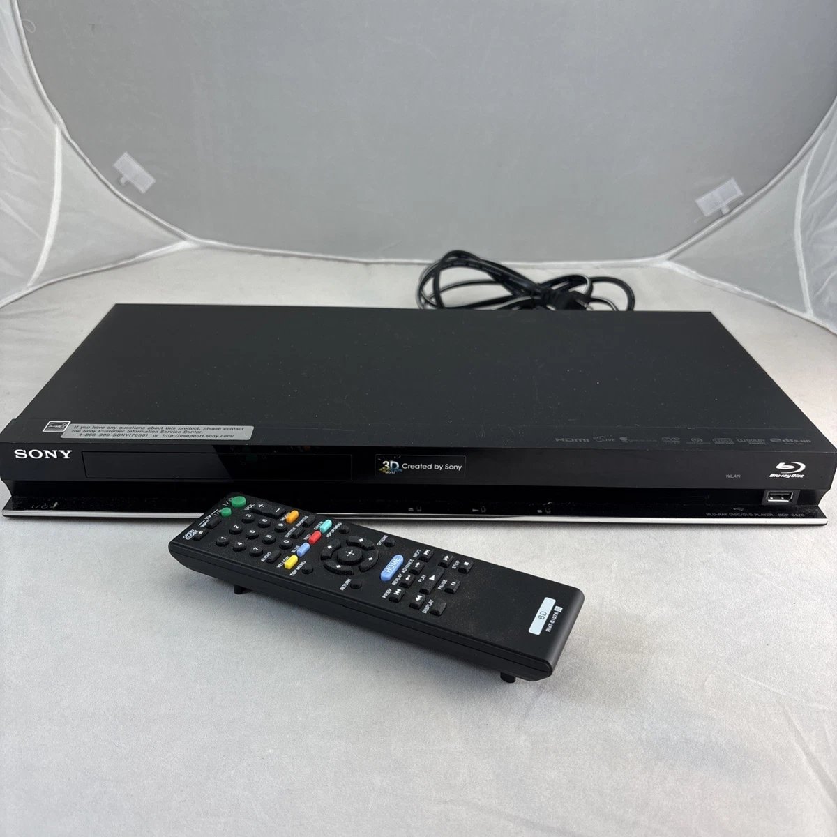 Sony Blu-ray BD-R DVD & Blu-ray Players with Digital Tuner for