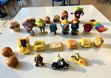 VTG 80s 90s McDonald's Happy Meal Toy Lot Fry Friends, Changeables, Mac Tonight