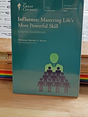 The Great Courses: Influence: Mastering Life's Most Powerful Skill - 2 DVDs + GB