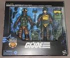 GI JOE CLASSIFIED TIGER FORCE ROADBLOCK & TRIPWIRE #126 SEALED! TARGET EXCLUSIVE