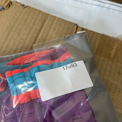 Nike Running Shorts Womens Size S Purple Blue Lightweight Athletic Track Dri-Fit - Picture 9 of 9