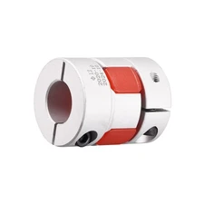 6.35mm to 12mm Bore L31xD25 Flexible Coupler Shaft Joint