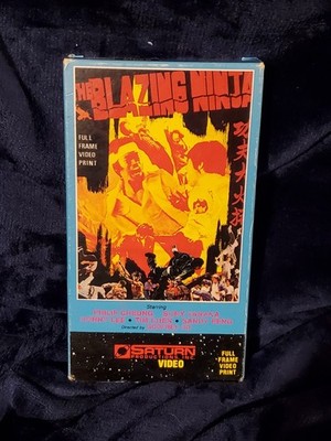 The Blazing Ninja (VHS, 1988) Saturn Productions Video RARE