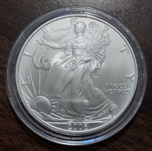 2006 WALKING LIBERTY AMERICAN EAGLE .999 FINE SILVER DOLLAR COIN 1oz. $1 USA