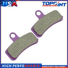For 08-14 Harley-Davidson Fat Bob FXDF Dyna Carbon Fiber Brake Pads Front