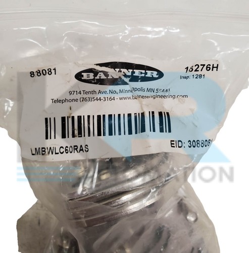 NUEVO Banner LMBWLC60RAS Sensor Soporte de Montaje Giratorio Ángulo Recto Serie 300 - Imagen 2 de 4