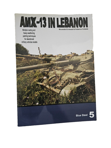 4X LOT BLUE STEEL T55 + 2 M3 HALFTRACKS + 4 M-50 LEBANON + 5 AMX-13 IDF RARE - Foto 4 di 5
