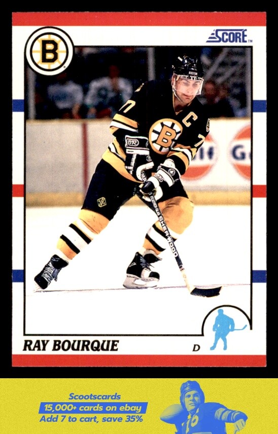 1990-91 Score American Ray Bourque card #200 Boston Bruins