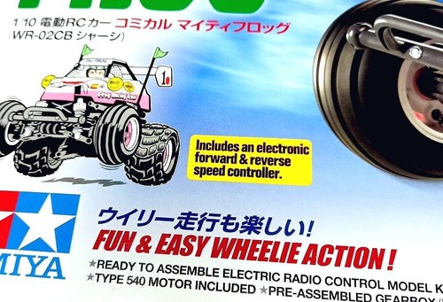 TAMIYA EP RC Car 1/10 Comical Frog WR-02CB with ESC 58673 - Foto 4 di 5