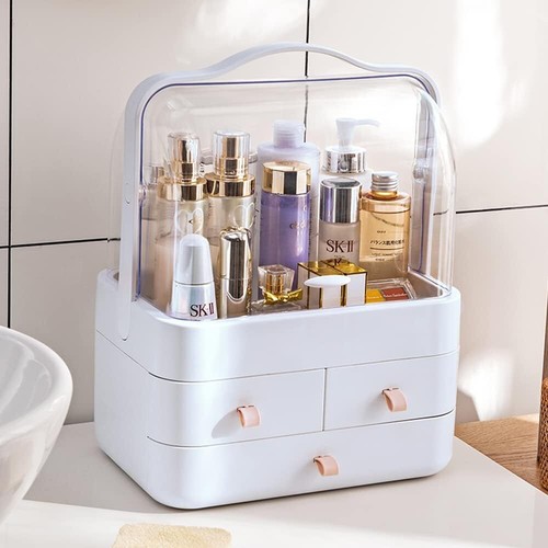Schminkkoffer mit großer Kapazität und Schubladen, Kosmetik Aufbewahrungsbox DHL - Bild 6 von 15