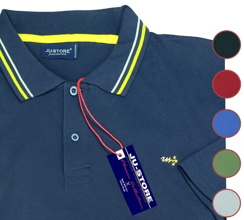 POLO TAGLIE FORTI maglietta uomo camicia mezza manica corta XL XXL XXXL 4XL  5XL | eBay