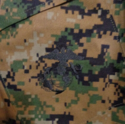 USMC MP 軍服セット USMC MARPAT Uniform WOODLAND SET Combat Shirt Pant LARGE
