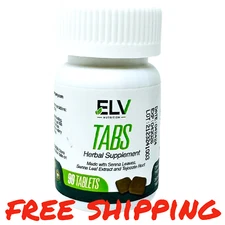 ELV TABS Hawthorne Supplement 90 Day Supply - 3 Meses FREE SHIP
