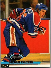 1993-94 Topps Stadium Club Hockey - #474 Shjon Podein